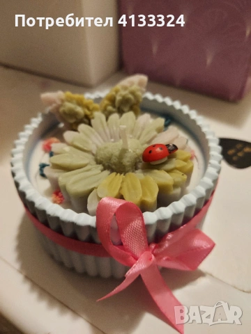 Декорация от соев восък, снимка 10 - Декорация за дома - 53340328