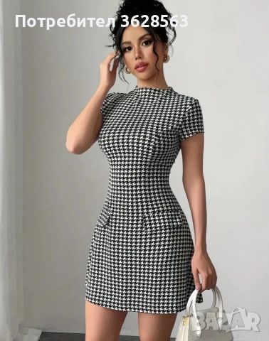 Рокля с къс ръкав, снимка 2 - Рокли - 52868720