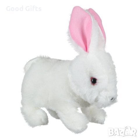 Ходещо плюшено зайче със звуци