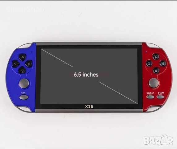 ТОП Игра PSP X16 6.5" игрова конзола с 30000 игри gameboy видео игра, снимка 6 - PlayStation конзоли - 43290549