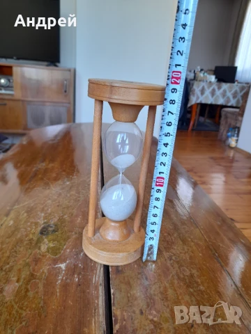 Стар пясъчен часовник #5, снимка 3 - Други ценни предмети - 50978718