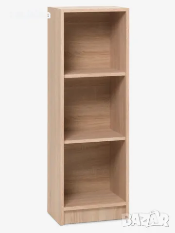 Етажерка HORSENS 3 рафта тясна цвят светъл дъб