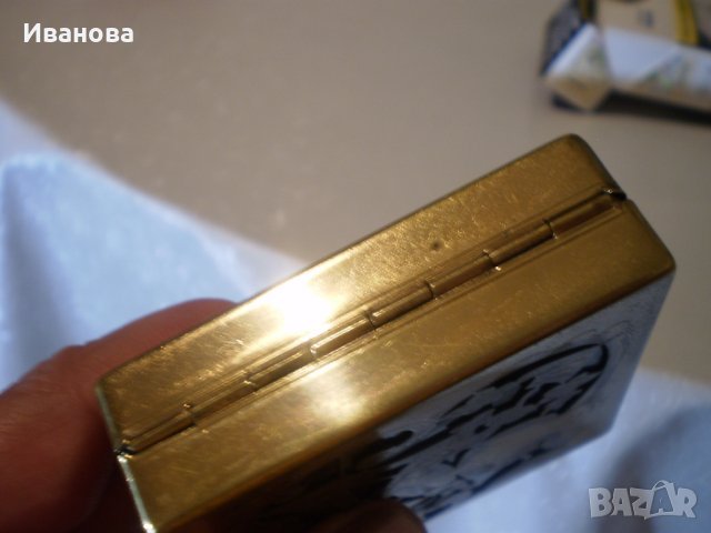 Две уникални позлатени пудриери-руска и френска , снимка 13 - Други ценни предмети - 29553623