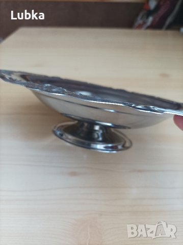 фруктиера метална/алпака/, снимка 2 - Прибори за хранене, готвене и сервиране - 43308964