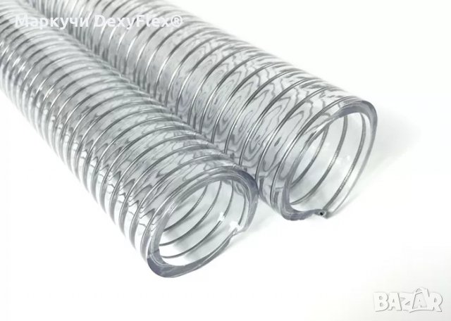 Маркуч за Храни, Напитки, Гранули и Абразивни частици  с метална спирала - SPIRE ACIER