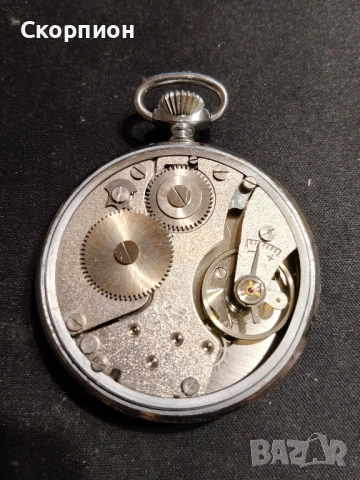 Джобен часовник - JUNGHANS ASTRA - ГЕРМАНИЯ - ПЕРФЕКТЕН, снимка 10 - Джобни - 48887495