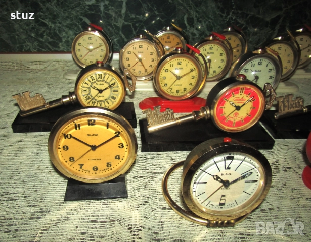 Колекционерски будилници Слава, снимка 6 - Антикварни и старинни предмети - 52863357