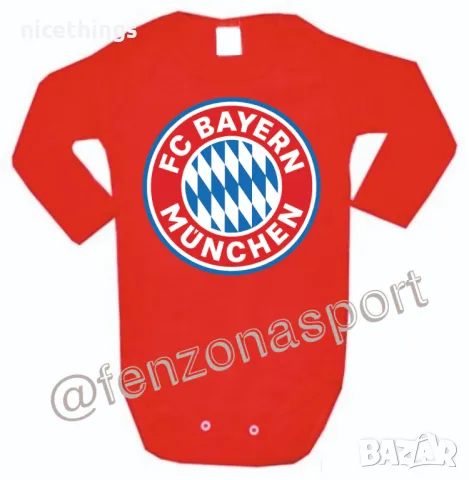 Боди на Байерн Мюнхен, снимка 2 - Бодита за бебе - 50335896