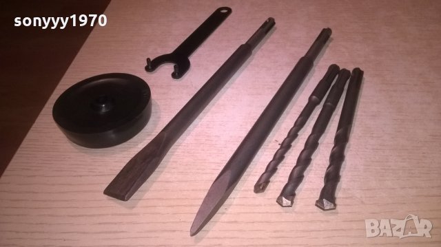 SDS+ КОМПЛЕКТ-ШИЛА И БУРГИИ ЗА ПЕРФОРАТОР, снимка 3 - Бормашини - 27251839