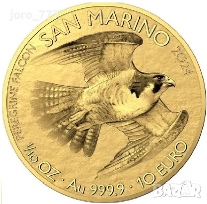 Златна монета "Ястреб" 2024