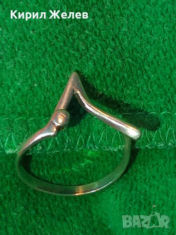 МАРКОВ СРЕБЪРЕН АРТ НУВО СТИЛ ПРЪСТЕН ВИСОКА ПРОБА СРЕБРО ДИЗАЙНЕРСКИ МОДЕЛ РЪЧНА РАБОТА 40912, снимка 14 - Пръстени - 43226328
