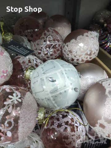 Стъклени коледни топки Christmas , снимка 5 - Декорация за дома - 42992277