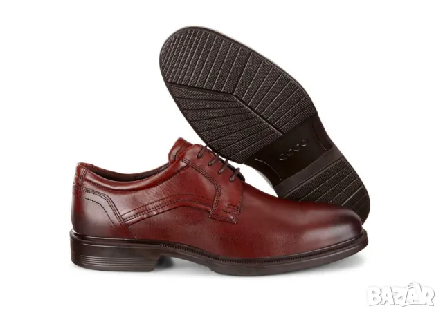 ECCO LISBON Cognac номер 42 кожени елегантни обувки 