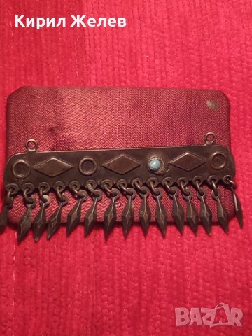 СТАРА РЕТРО ЕТНО СТИЛ БРОНЗОВА БРОШКА 24852, снимка 8 - Антикварни и старинни предмети - 34424905