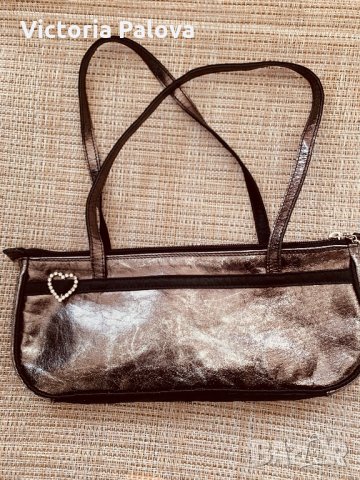 Супер модерна чанта багет (baguette) Италия,NUOVEDIVE, снимка 9 - Чанти - 32310952