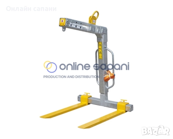 Кранови Вилици за повдигане на палета със строителни материали, снимка 4 - Други машини и части - 26275133