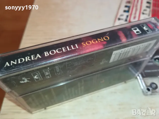 andrea bocelli-original tape 0812241232, снимка 9 - Аудио касети - 48267350