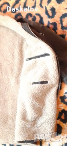 Продавам мъжко яке естествена кожа, снимка 3 - Якета - 27641137