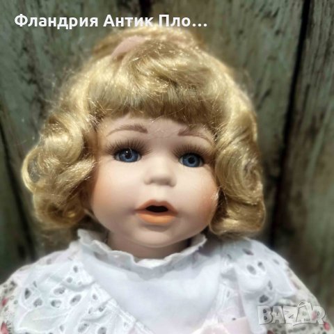 	 Седяща порцеланова кукла, снимка 4 - Колекции - 35106500
