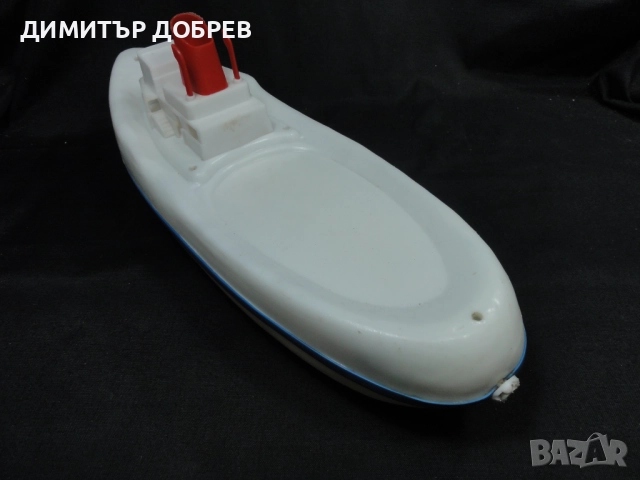 СТАРА РЕТРО СОЦ НРБ ПЛАСТМАСОВА ИГРАЧКА КОРАБ, снимка 3 - Колекции - 52387793