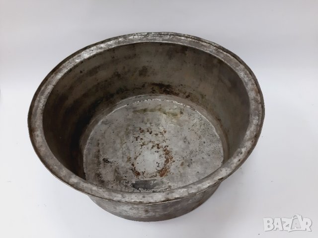 Стара калайдисана медна тенджера, казан(4.3), снимка 5 - Антикварни и старинни предмети - 43550628