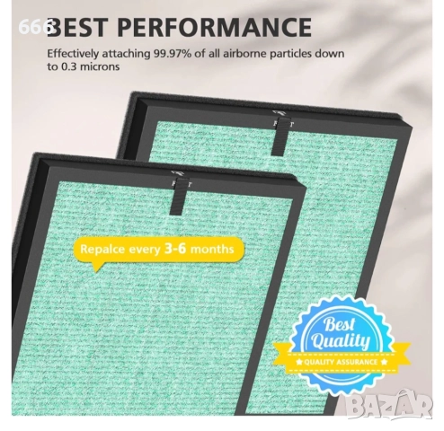 MR5866 Резервен филтър съвместим с пречиствател на въздух MORENTO, снимка 3 - Други стоки за дома - 52876730