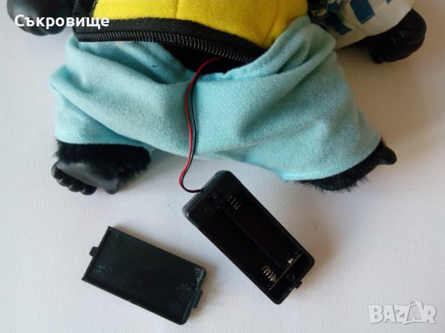 Стара играчка на батерии маймуна горила ретро видео, снимка 3 - Музикални играчки - 36934476