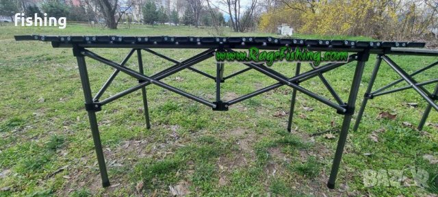 ПРОМО Луксозна сгъваема метална маса с удобен калъф в 2 размера, снимка 8 - Екипировка - 39968769