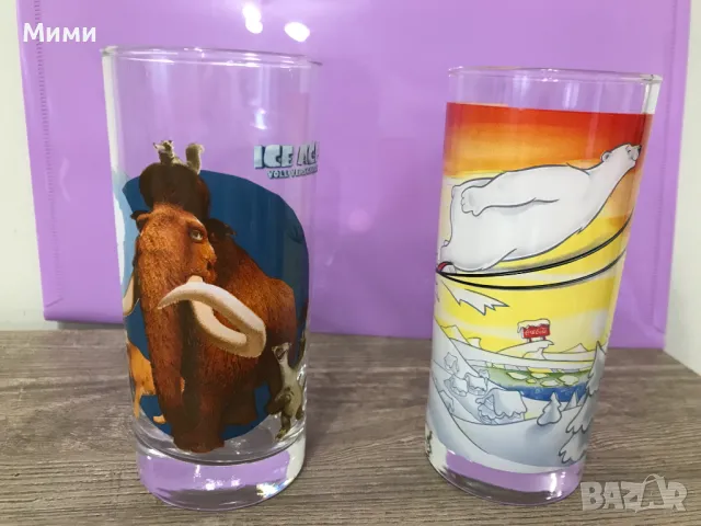 Чаши Кока Кола, Cappy, ледена епоха и разни други чаши за безалкохолно., снимка 3 - Антикварни и старинни предмети - 42100532