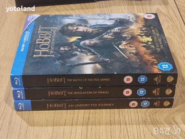 The Hobbit Trilogy Blu-ray, снимка 1
