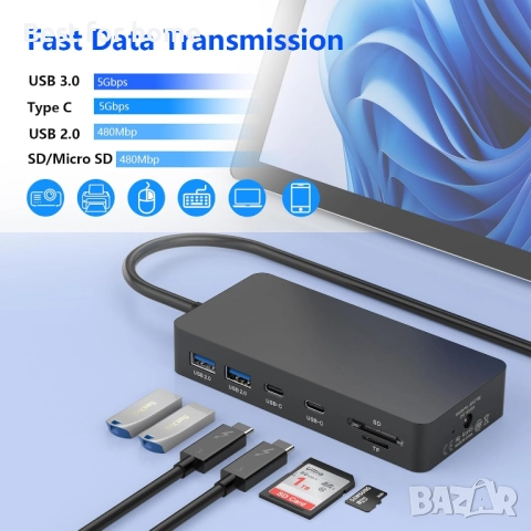 Докинг станция за Microsoft Surface, снимка 5 - Друга електроника - 52346724