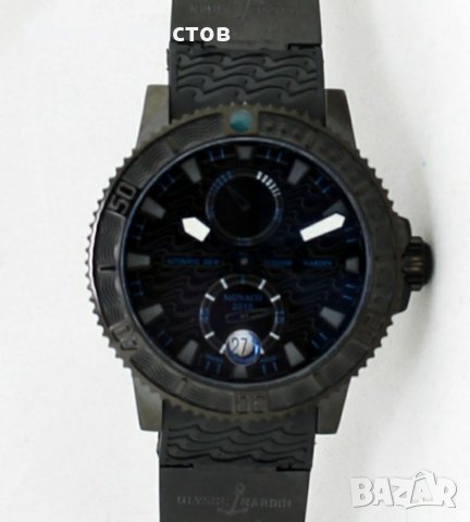 Мъжки луксозен часовник Ulysse Nardin Marine Diver, снимка 2 - Мъжки - 32465395