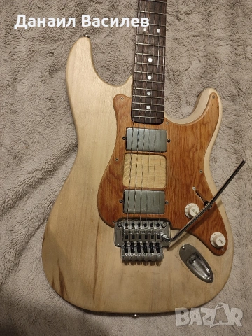 Електрическа китара Strat с Floyd Rose – 2 Humbucker – 100€, снимка 2 - Китари - 53446648