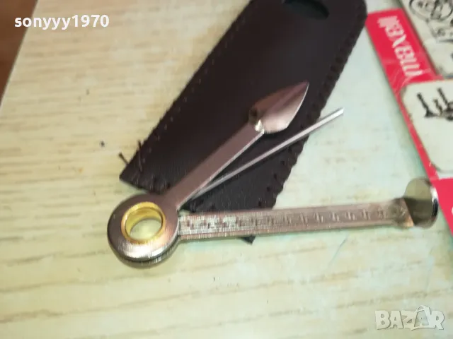 ИНСТРУМЕНТ ЗА ЛУЛИ+КОЖЕН КЕЙС-ВНОС SWISS 2003251613, снимка 12 - Лули - 49573935