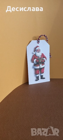 Книгоразделител с 3Д ефект "Дядо Коледа", снимка 4 - Други - 52747102