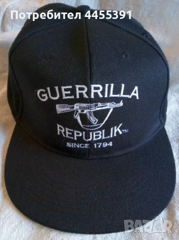 Шапка Guerilla republik, снимка 3 - Шапки - 51496387
