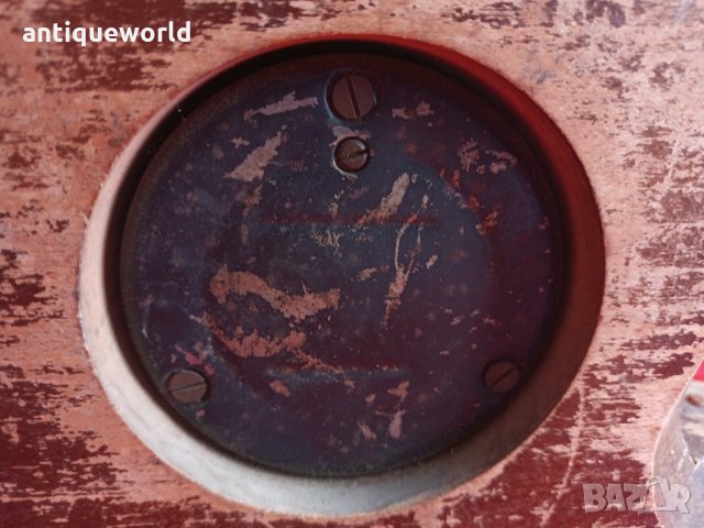 Рядък Стар Голям Настолен БАРОМЕТЪР, снимка 5 - Антикварни и старинни предмети - 33229418