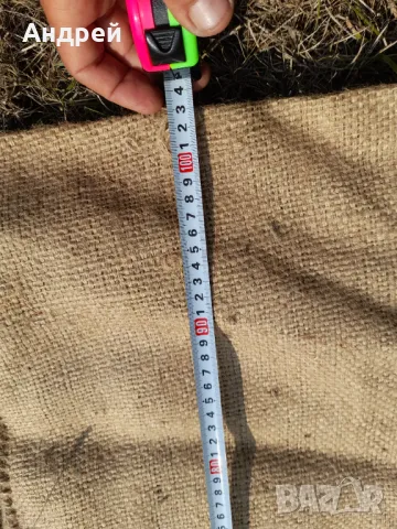 Стар конопен чувал #3, снимка 3 - Други ценни предмети - 47634603