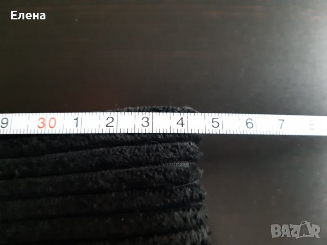 Черна кадифена пола, снимка 7 - Поли - 37876211