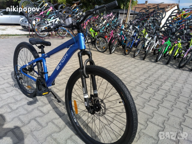 BYOX Велосипед 26" CODE син, снимка 5 - Велосипеди - 53561647