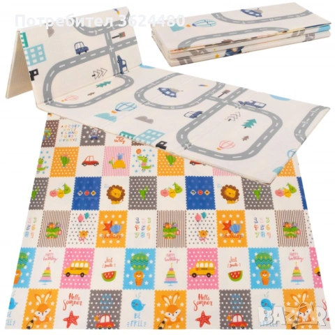 Постелка за игра водоустойчива и сгъваема  4851