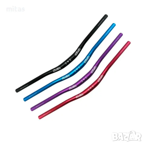 Кормило за велосипед FENIX 31.8 * 680мм, Алуминиева сплав, Ергономично, снимка 3 - Части за велосипеди - 48978633