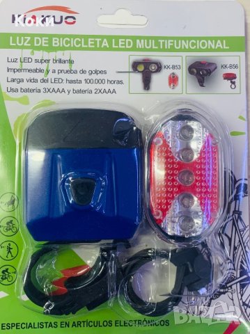 Лед фар и стоп за колело, снимка 1