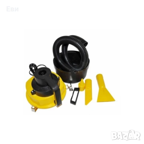 Прахосмукачка за кола 12V, 60W, мокро и сухо чистене, снимка 2 - Прахосмукачки - 51428745