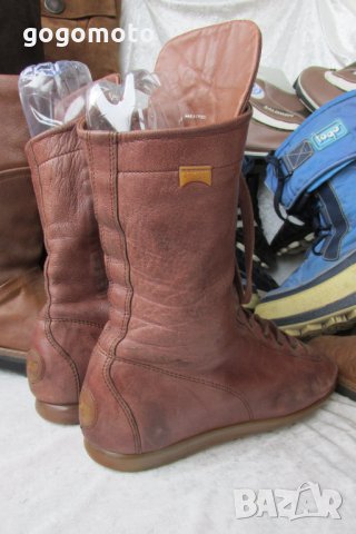 CAMPER® original, N- 39 - 40, мъжки боти, кубинки, борцовки,боксерки-естествена кожа,с цип и връзки, снимка 10 - Мъжки боти - 35225474