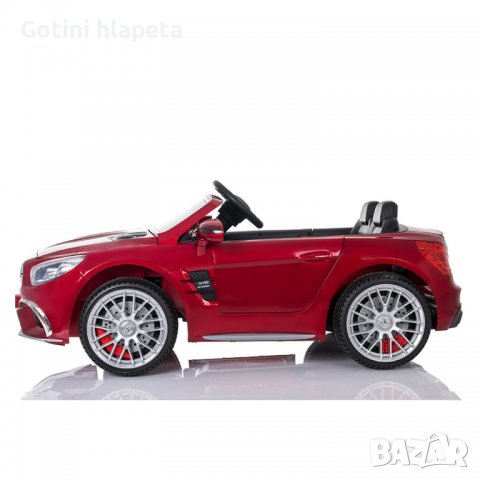 Акумулаторен КОЛА Mercedes Benz SL65 AMG 12V батерия,функция за люлеене, снимка 11 - Детски велосипеди, триколки и коли - 37299485