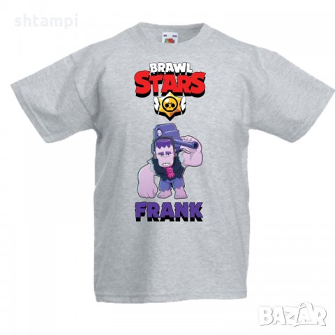 Детска тениска Frank Brawl Stars, снимка 3 - Детски тениски и потници - 32920504