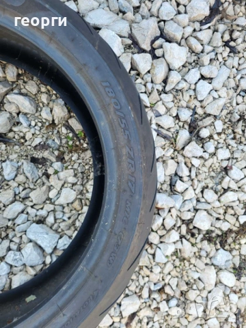 180 55 17 Мото гума, Pirelli Diablo, снимка 2 - Гуми и джанти - 53386537