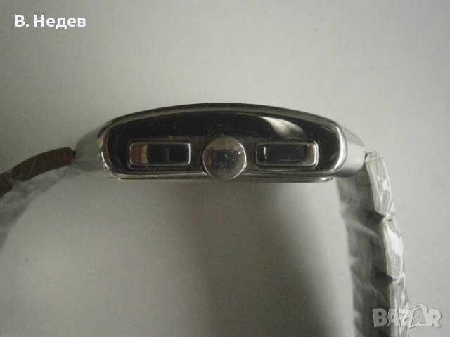 PierCarlo d`Alessio - quartz chronograph, Japan movement (Seiko), 36х44mm; ТОП!, снимка 5 - Мъжки - 37381755