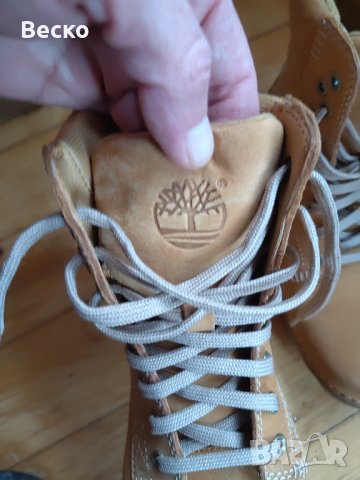 Дамски кожени ботуши / боти Timberland 37, 37.5